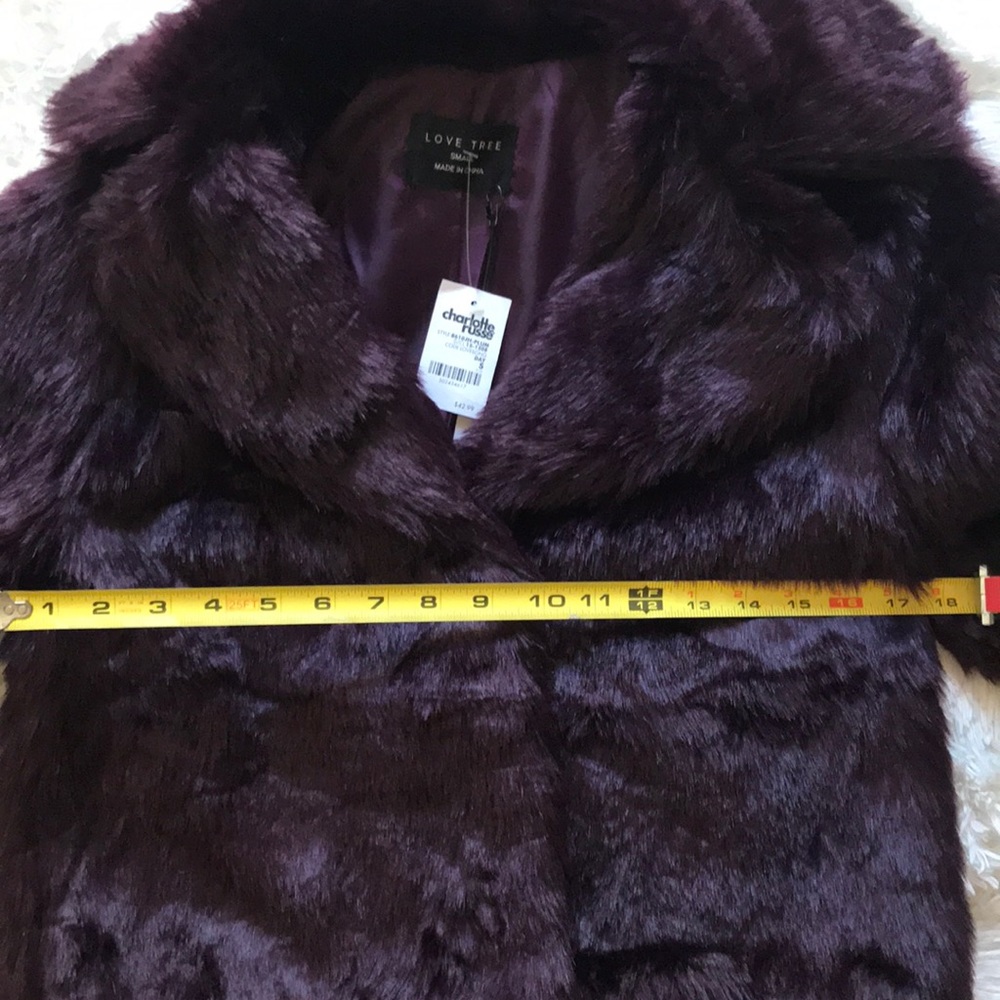 Love Tree Faux Fur Coat - Picture 13 of 14